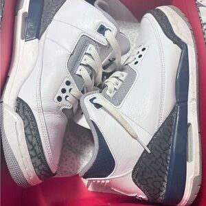 Jordan Kids Sneakers White and Gray